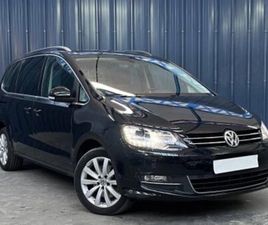 VOLKSWAGEN SHARAN 2.0 TDI 150 BLUEMOTION CARAT DSG BVA - GARANTIE 1 AN -PREMIÈRE MAIN