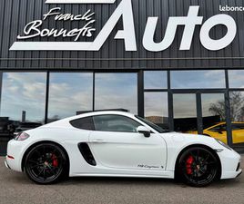 PORSCHE 718 CAYMAN S PORSCHE 718 CAYMAN S 2.5 350 CH PDK / ECHAPPEMENT SPORT / PACK CHRONO / SIÈGES SPORT PLUS / SPORTDESIGN
