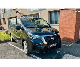 32 490 HT / NISSAN PRIMASTAR CABINE APPROFONDIE 5 PLACES L1H1 2.0 DCI 170 CV BVA9 TEKNA NOIR NEUF / TVA RECUPERABLE