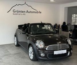 MINI COOPER D CABRIO SHZ KLIMA NAVI BLUETOOTH