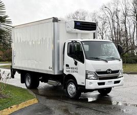 USED 2019 HINO 195 14-FOOT REEFER CUBE VAN WITH POWER TAIL GATE