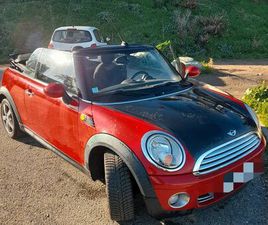 MINI COOPER CABRIOLET 1.6 120 CH – TRÈS BON ÉTAT – CT 2027 – LIVRAISON POSSIBLE