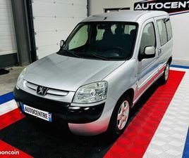 PEUGEOT PARTNER 1.6 HDI 90 CH TOTEM CLIM / 2 PORTES COULISANTES / 5 PLACES / ATTELAGE / GARANTIE