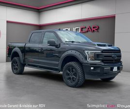 FORD F150 LARIAT 3.5 V6 ECOBOOST 375 CH SUPERCREW BLACK EDITION / ORIGINE USA / ENTRETIEN À JOUR / GARANTIE 12 MOIS