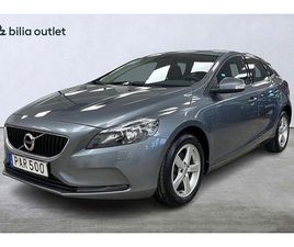 VOLVO V40 D2 D2 PDC BAK PARKERINGSVÄRME 2017 GRÅ
