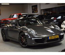 PORSCHE 911 CABRIO 991 3.8 CARRERA S|NAVI|SPORT-UITLAAT|DEALER ONDERHOUDEN|TOP STAAT!!
