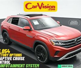 USED 2021 VOLKSWAGEN ATLAS CROSS SPORT 2.0T SE W/TECHNOLOGY 4MOTION