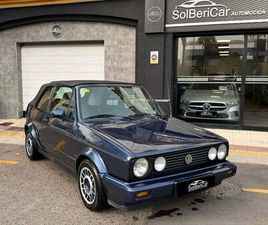 VOLKSWAGEN GOLF CABRIOLET 1.8 GLI/QUARTET