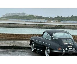 1964 PORSCHE 356 NOIR MANUEL, 4 VITESSES CONDUITE À GAUCH...