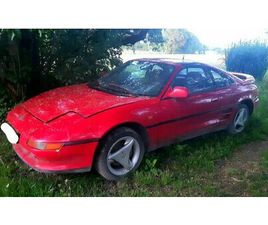 1991 TOYOTA MR2 ROUGE MANUEL, 5 VITESSES CONDUITE À GAUCH...