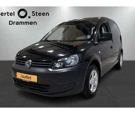 VOLKSWAGEN CADDY 102HK / ALU FELGER / HENGERFESTE / 2014, 138 000 KM, KR 69 900,-