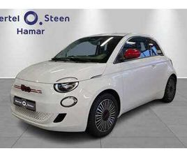 FIAT 500 RED EDITION | CRUISE, NAVI ++ 2022, 21 920 KM, KR 199 900,-