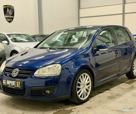VW VOLKSWAGEN GOLF V GT 2L TDI 170CH
