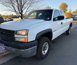 2005 CHEVROLET SILVERADO 2500HD LONG BED EXTRA CAB 8FT LONG BED 4X4