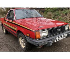 1994 SUBARU BRAT ROUGE MANUEL, 4 VITESSES CONDUITE À DROI...