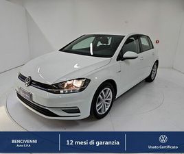 VOLKSWAGEN GOLF 1.5 TGI DSG 5P. BUSINESS BLUEMOTION TECHNOLOGY DEL 2019 USATA A CATANZARO