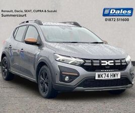2024 DACIA SANDERO STEPWAY SANDERO STEPWAY 1.0 TCE EXTREME 5DR HATCHBACK HATCHBACK PETROL MANUAL
