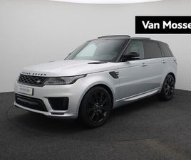 LAND ROVER RANGE ROVER SPORT D300 LAND ROVER RANGE ROVER SPORT D300 HSE DYNAMIC | MHEV | GRIJS KENTEKEN | SCHUIF-/KANTELDAK | 21 BLACK WIELEN | EL. TREKHAAK |