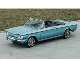 1963 CHEVROLET CORVAIR MONZA 900 CONVERTIBLE VENTE AUX ENCHÈRES