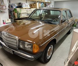 MERCEDES-BENZ E 240 W123 240D 1982 KOMPLET RESTAURIRAN-ZASTICEN