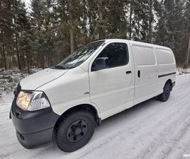 TOYOTA HIACE 2,5 D-4D 117 5OV PITKÄ 4WD