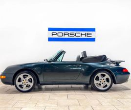 1996 PORSCHE 911 CARRERA 1996 PORSCHE 911/993 CARRERA CABRIOLET