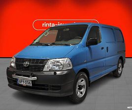 TOYOTA HIACE 2,5 D-4D 117 5OV 4WD