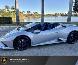 USED 2021 LAMBORGHINI HURACAN EVO SPYDER