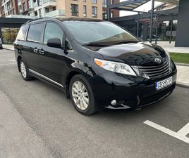 TOYOTA SIENNA 3.5 V6 XLE 4X4