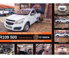 2014 CHEVROLET UTILITY 1.4 A/C