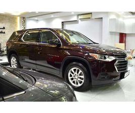 CHEVROLET TRAVERSE EXCELLENT DEAL FOR OUR CHEVROLET TRAVERSE ( 2018 MODEL ) IN MAROON COLOR GCC SPECS