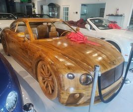 2020 BENTLEY CONTINENTAL 1TO1 SCALE BENTLEY CONTINENTAL GT WOODEN DISPLAY M
