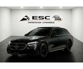 NOUVELLE MERCEDES CLASSE E 300DE TOURING 4MATIC AMG LINE HYBRIDE RECHARGEABLE - 10/2024 6.190KM
