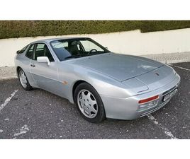 1990 PORSCHE 944 ARGENT MANUEL, 5 VITESSES CONDUITE À GAU...