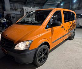 MERCEDES VITO 113 CDI KLIMA, AHK, BETT, CAMPER, 5SITZE