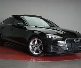 A5 1ª SERIE SPORTBACK 40TDI S-LINE PANO CAMERA MASSAGGIO MEMO*
