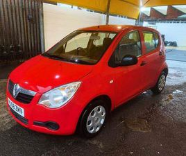 VAUXHALL AGILA ONLY 38K MILES LONG MOT £35 TAX NOT HYUNDAI IX20 OR KIA VENGA
