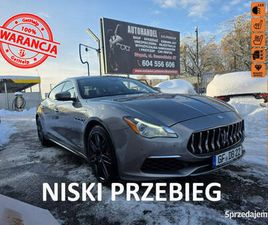 MASERATI QUATTROPORTE 3.0 BENZYNA 410 KM, GRAN LOSSO, KAMERY 360, LED, BLU… SLUPSK - SPRZEDAJEMY.PL