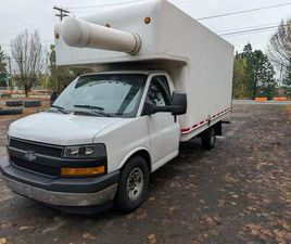 2018 CHEVROLET SAVANA 14 FT BOX TRUCK