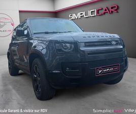 LAND ROVER DEFENDER 110 P400E PHEV BVA8 X-DYNAMIC X, TOIT PANO, SIÈGES AV CHAUFFANTS, SON MÉRIDIAN, GARANTIE 12 MOIS