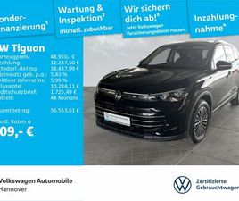 TIGUAN ELEGANCE 1.5 TSI DSG EHYBRID NAVI AHK DCC IQ.LIGHT RÜCKFAHRKAMERA