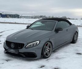MERCEDES-BENZ C63 S CABRIO *AMG,BURMESTER,KLAPPENAUSPUFF*