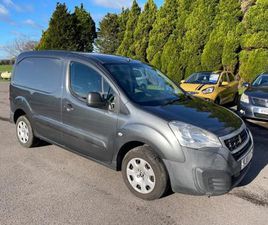 2015 PEUGEOT PARTNER 850 S 1.6 HDI 92 VAN PANEL VAN DIESEL MANUAL
