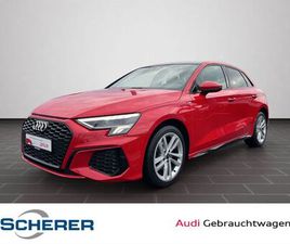 AUDI A3 SPORTBACK S LINE 40 TFSIE S TRONIC PANO NAVI