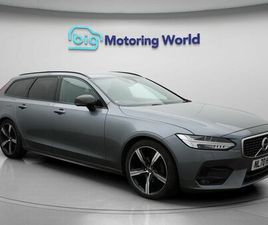 VOLVO V90 2.0 T4 R-DESIGN PLUS ESTATE 5DR PETROL AUTO EURO 6 (START/STOP) (190 PS)