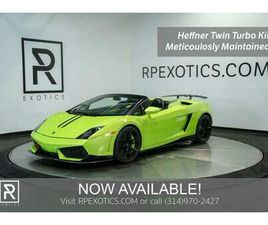 USED 2011 LAMBORGHINI GALLARDO LP560-4 SPYDER