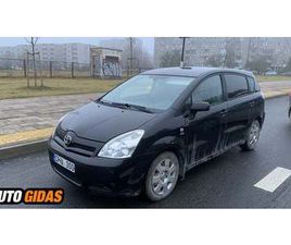 TOYOTA COROLLA VERSO 2006 M VIENATŪRIS | SKELBIMAS | 0138550178