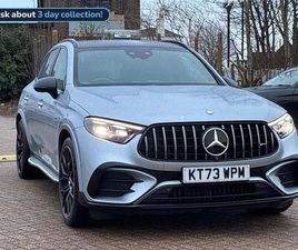 2.0 GLC63 6.1KWH AMG S E PERFORMANCE NIGHT EDITION (PREMIUM PLUS) G-TRONIC+ 4MATIC+ EURO 6 (START/STOP) 5DR