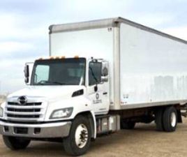 HINO MOTORS 338 2018 HINO 338 WITH 26' VAN BODY