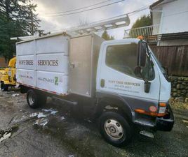 2001 MITSUBISHI FUSO FG639 4X4 FOR SALE ARBORIST TRUCK DUMP BOX